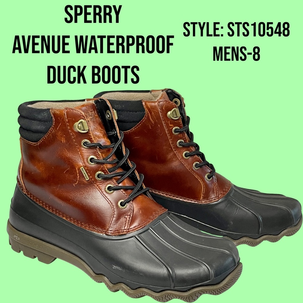 Sperry Avenue Waterproof Duck Boots